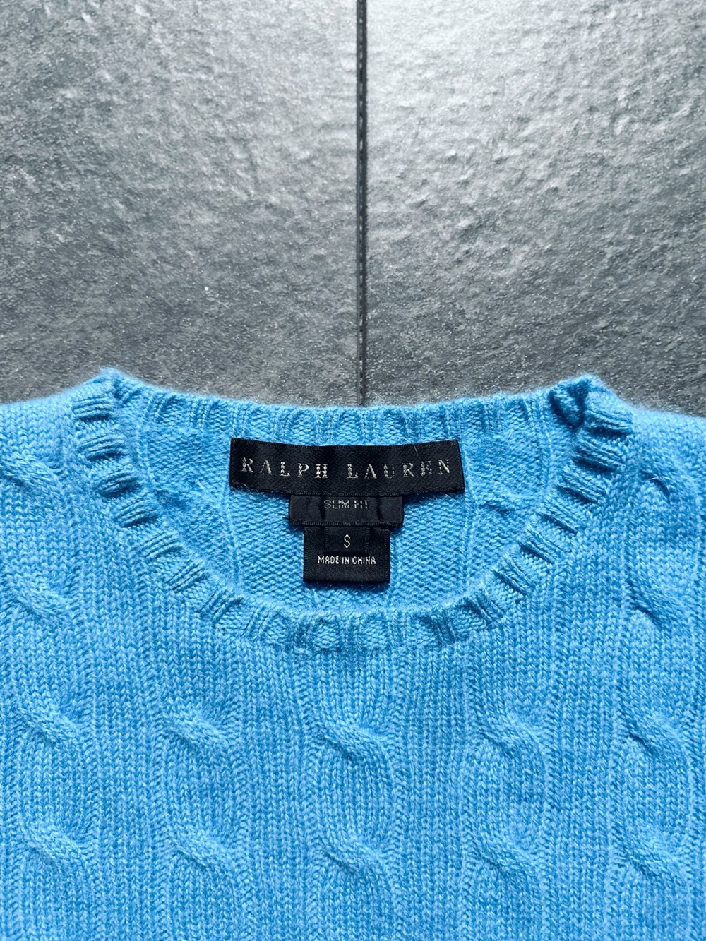 Ralph Lauren 100% Luxury Cashmere women’s Cable-Knit Sweater -Small Excellent